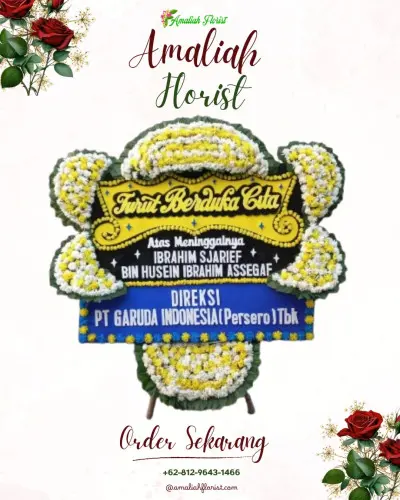 Papan Bunga Duka di Baros